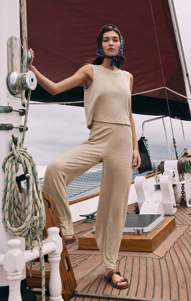 Scout Textured Slub Pant (Parchment)