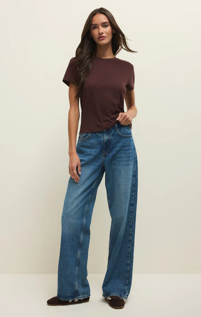 Tourist Tee (Chocolate Cherry)