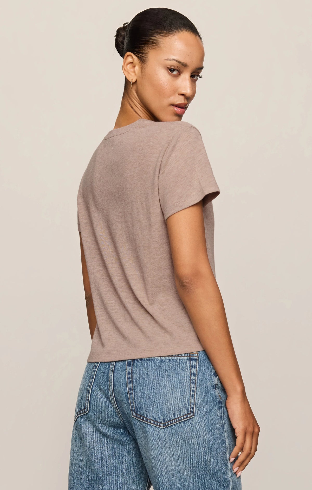 Tourist Tee (Heather Ash)