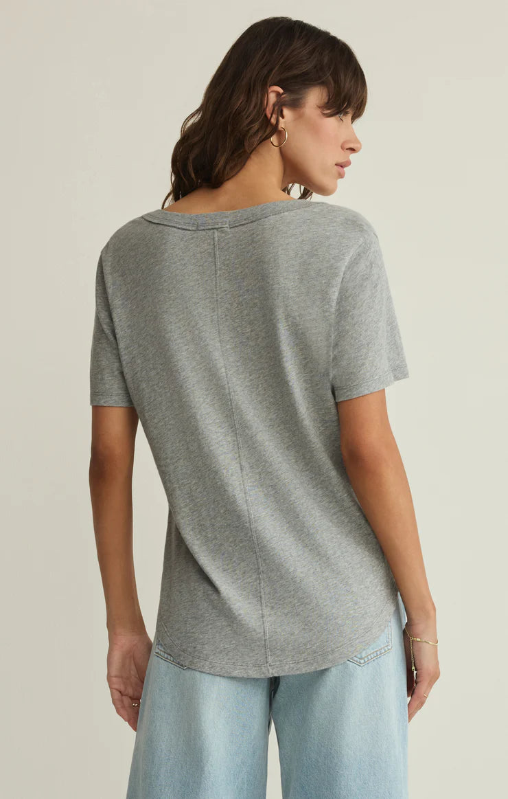 Elara Top (Classic Heather Grey)