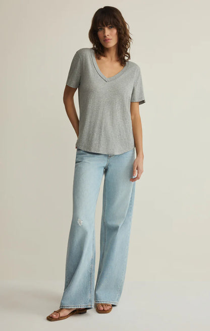 Elara Top (Classic Heather Grey)