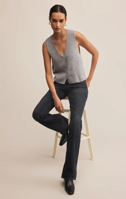 Bryce Sweater Vest (Medium Heather Grey)