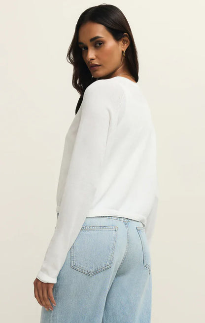 Perfect Layer Cardigan (White)