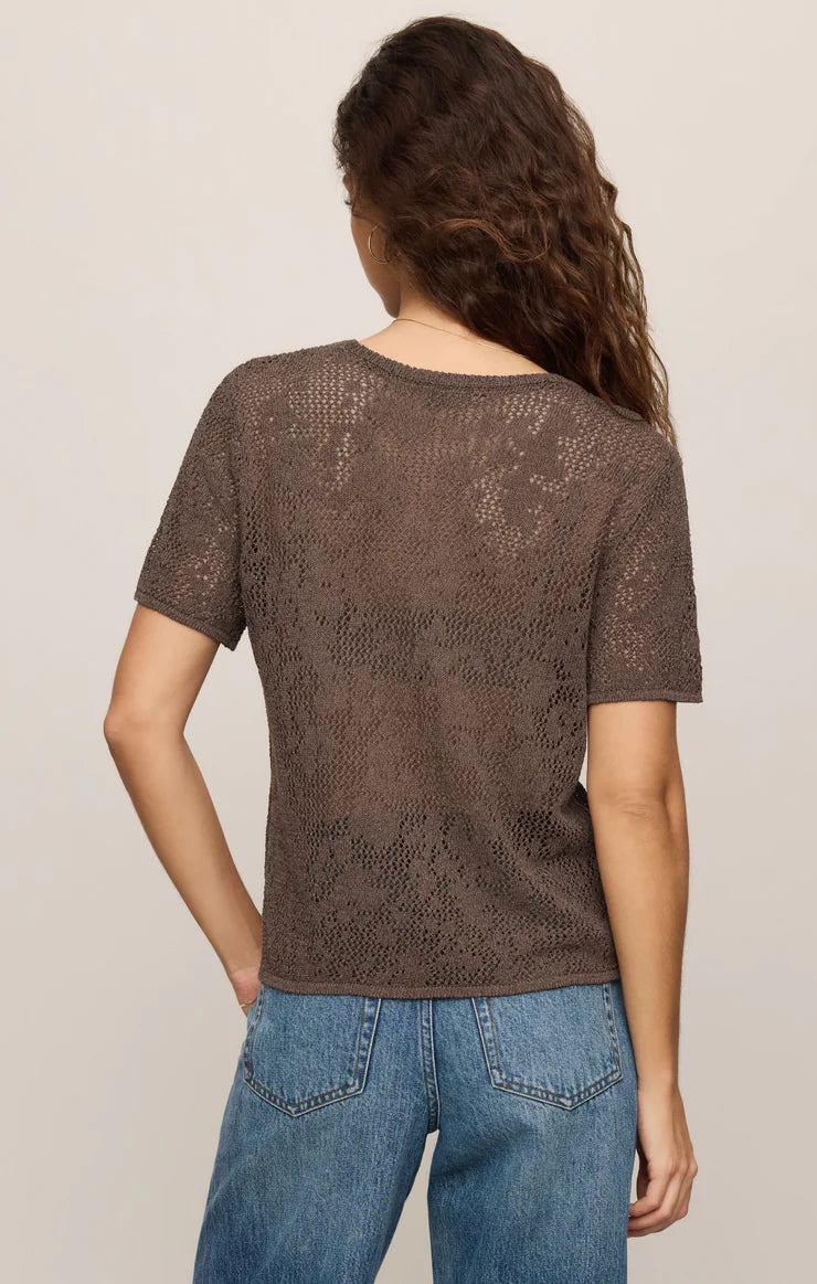 Waverton Short Sleeve Tee (Cocoa Latte) view 2