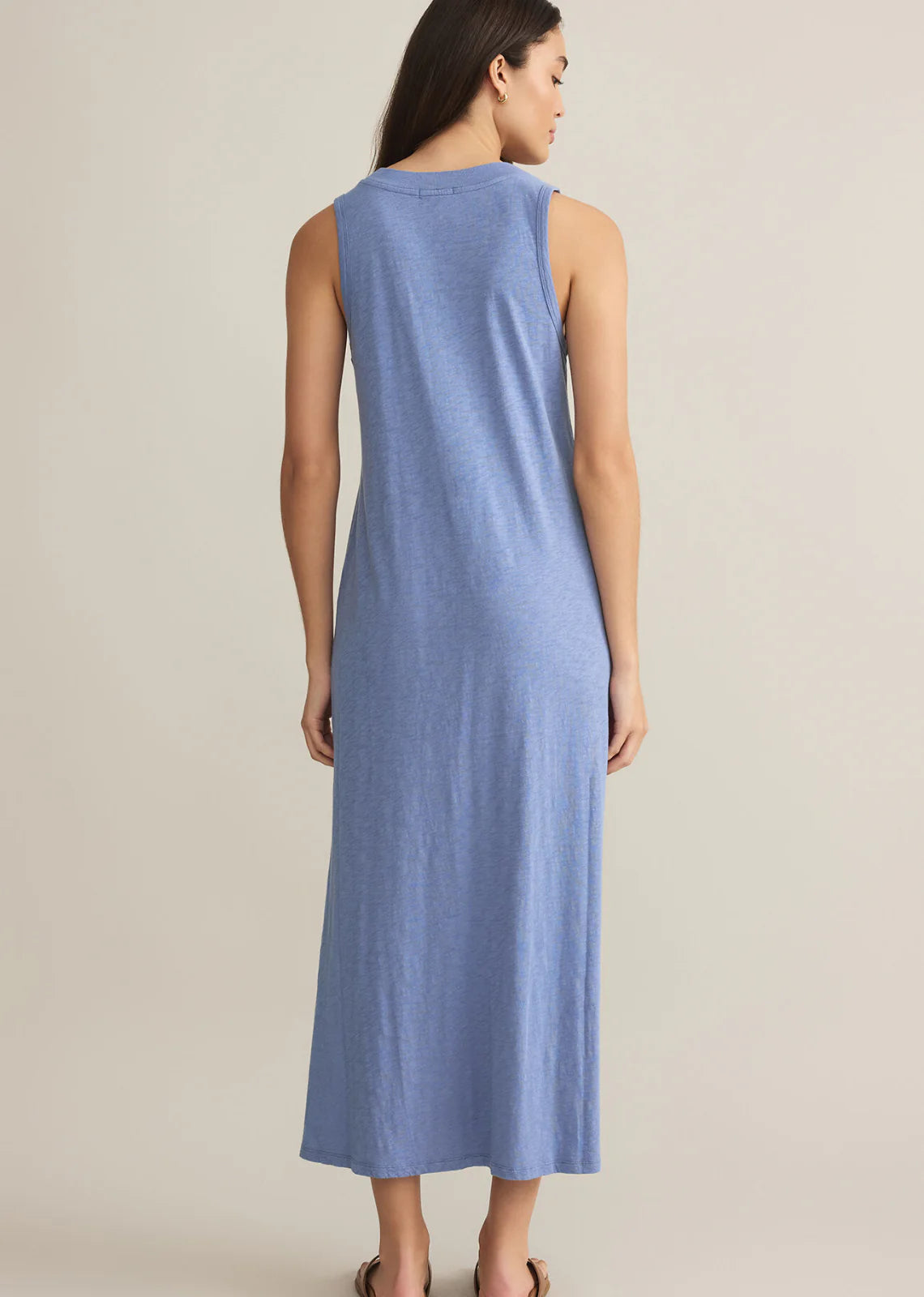 Palisades Midi Dress (Sky Blue)