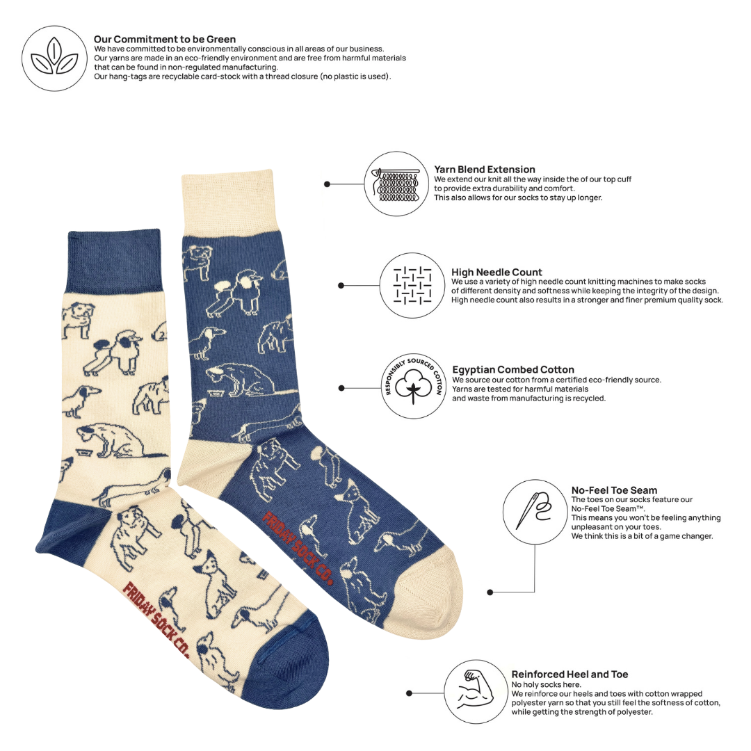 Men's Dogs This Did Good Socks