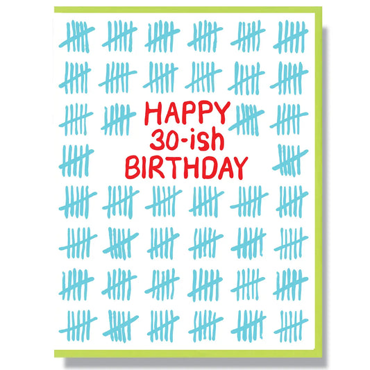 Happy 30-ish Birthday Card