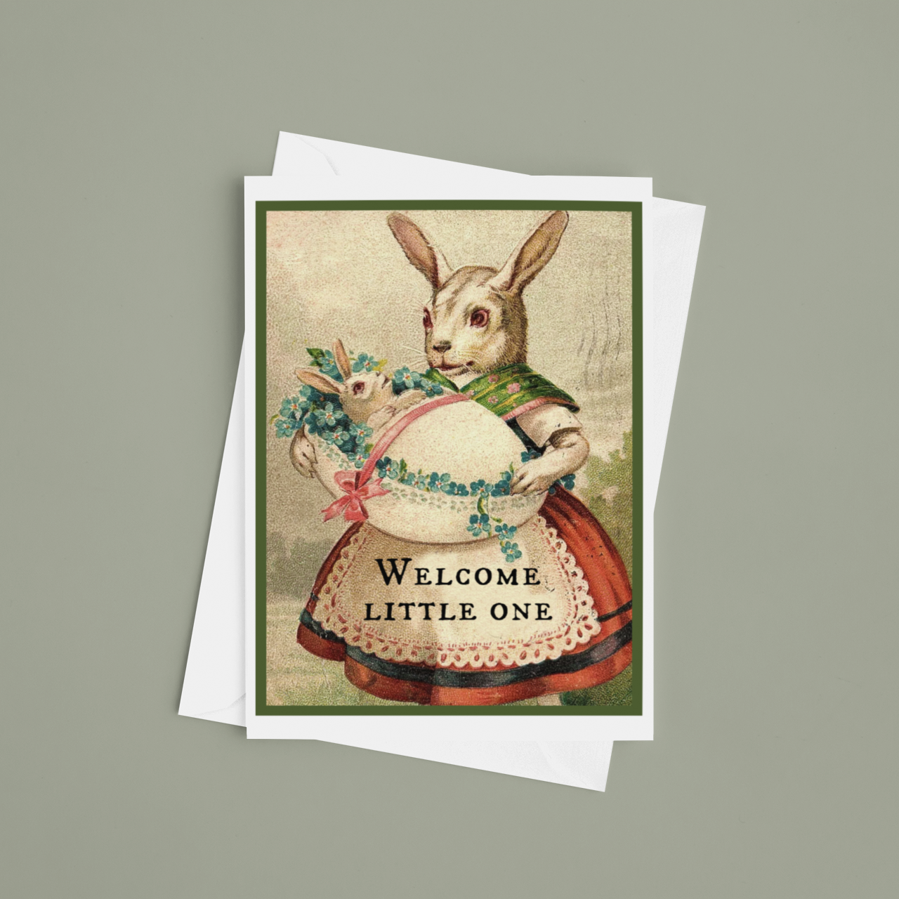 Welcome Little One Baby Card