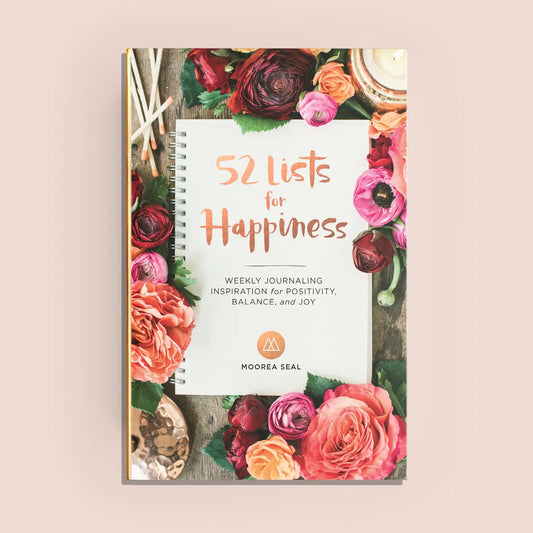 52 Lists for Happiness Journal (Roses)