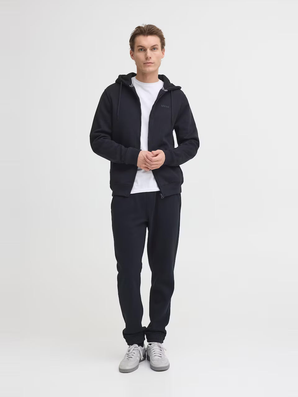 Bhdowntown Full Zip Hoodie - Navy
