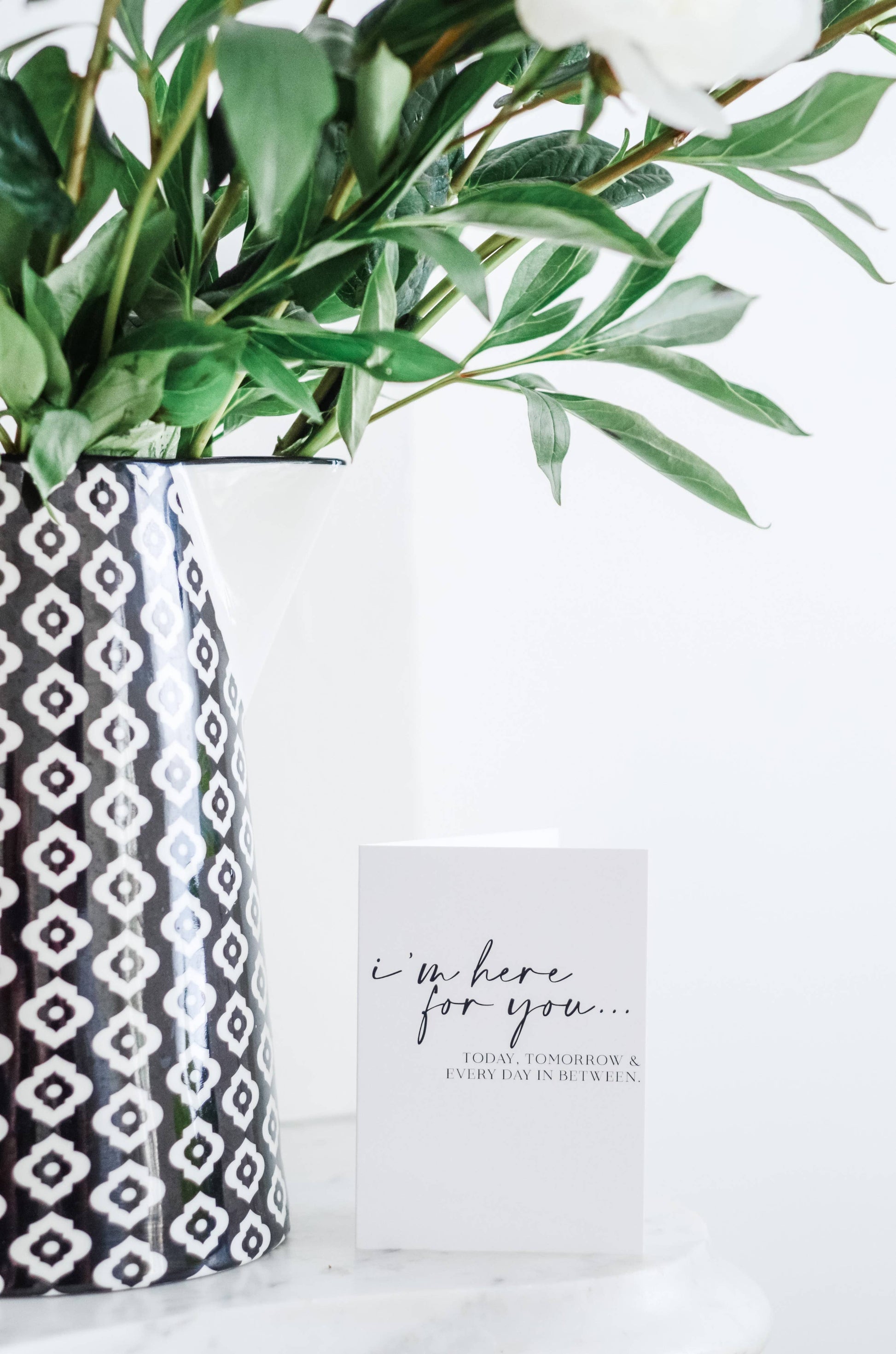 Here For You Sympathy Card