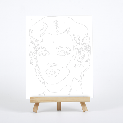Andy Warhol Marilyn Paint By Number Kit - image 4