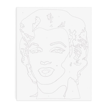Andy Warhol Marilyn Paint By Number Kit - image 3