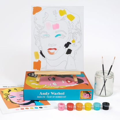 Andy Warhol Marilyn Paint By Number Kit - image 6