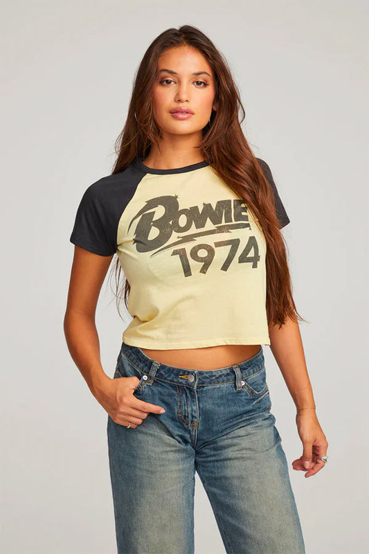 David Bowie 1974 Tee (Yellow)