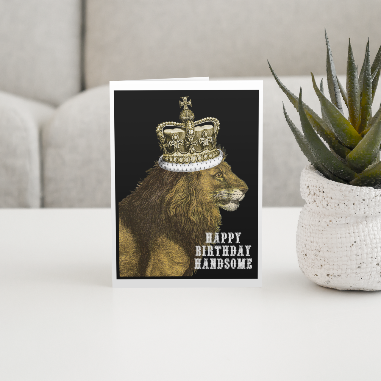 Happy Birthday Handsome Card