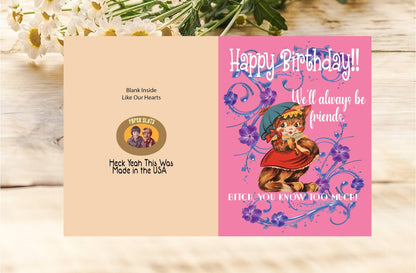 Always Be Friends Birthday Card