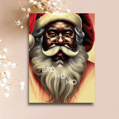 Bro Ho Ho Christmas Card