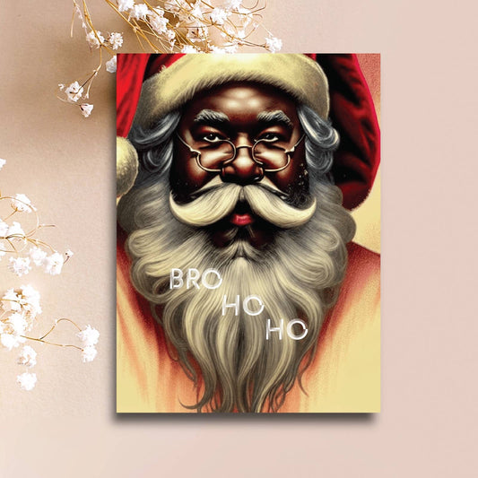 Bro Ho Ho Christmas Card