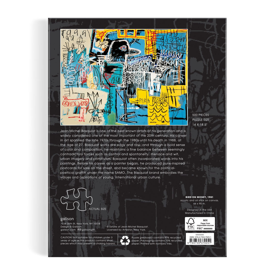 Basquiat Bird on Money 500-Piece Book Puzzle - image 8