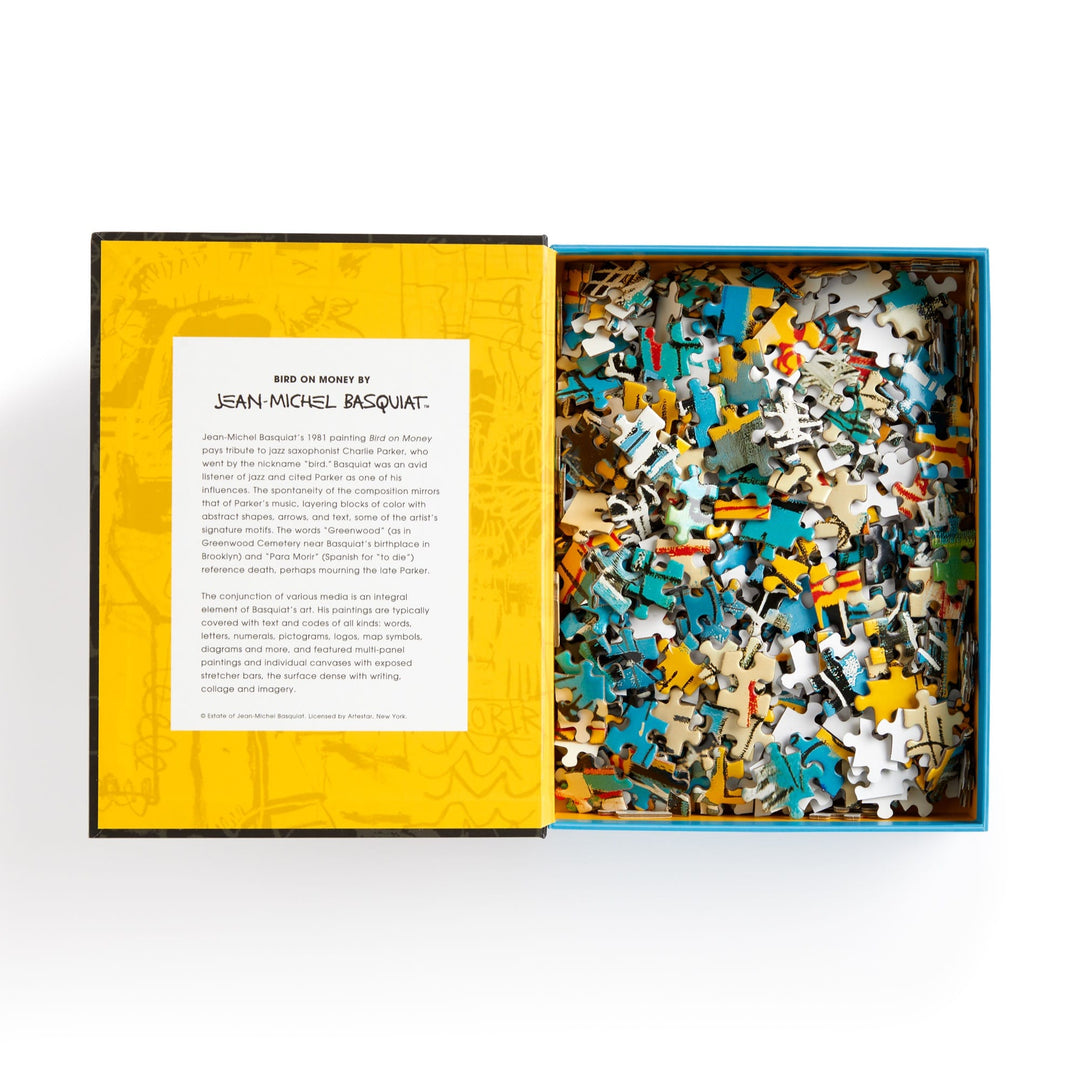 Basquiat Bird on Money 500-Piece Book Puzzle - image 3
