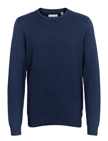Bhredhill Cotton Sweater (Navy)