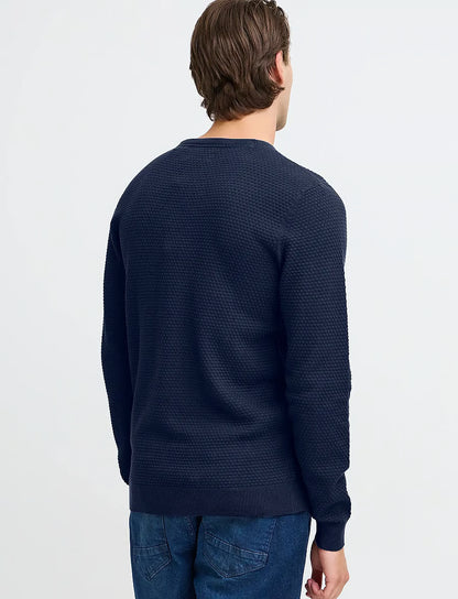 Bhredhill Cotton Sweater (Navy)