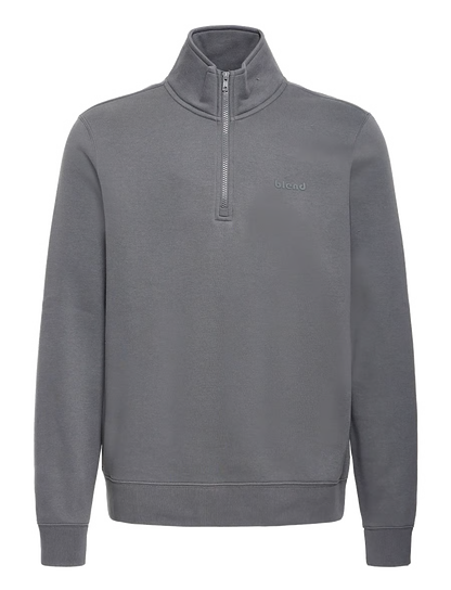 Bh Downtown Half Zip (Iron Gate)