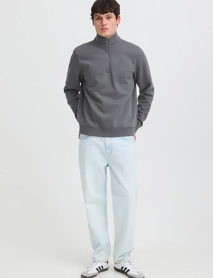 Bh Downtown Half Zip (Iron Gate)