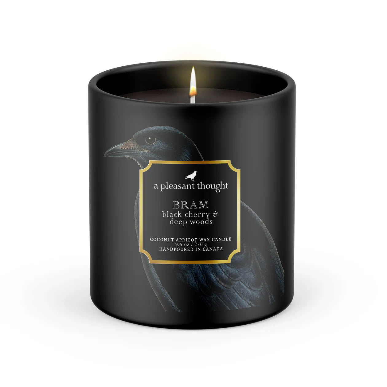 Bram Candle (Black Cherry & Deep Wood)