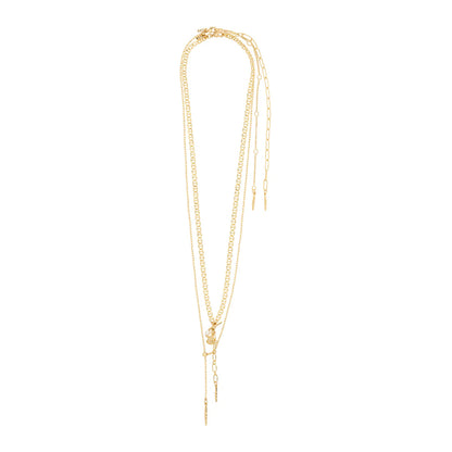 BREEZE 2-in-1 Necklace (Gold)