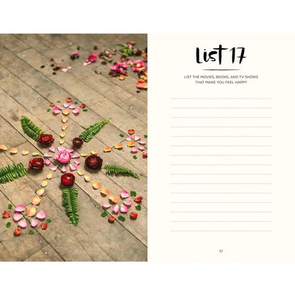52 Lists for Happiness Journal (Roses)
