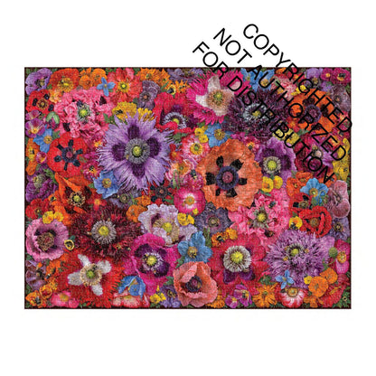 Bees in the Poppies 1000 Piece Puzzle
