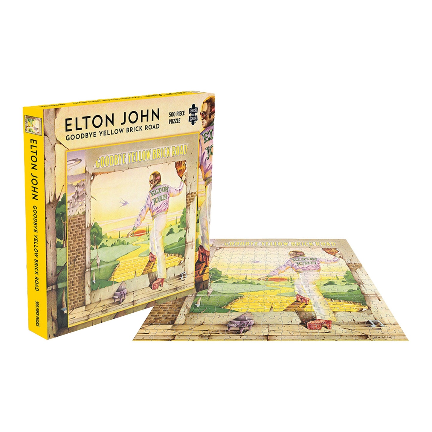 Elton John Goodbye Yellow Brick Road Jigsaw Puzzle (500 Pieces)