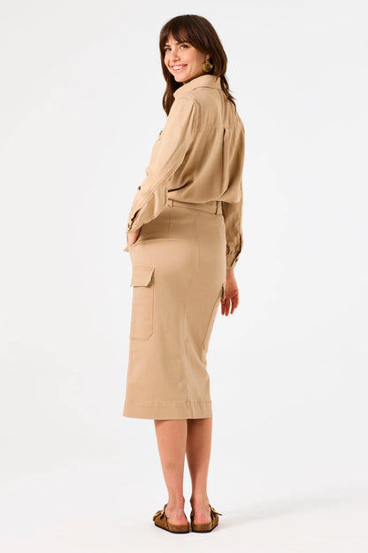Brianna Skirt (Tan)