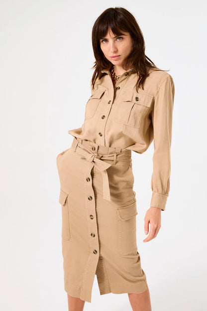 Brianna Skirt (Tan)