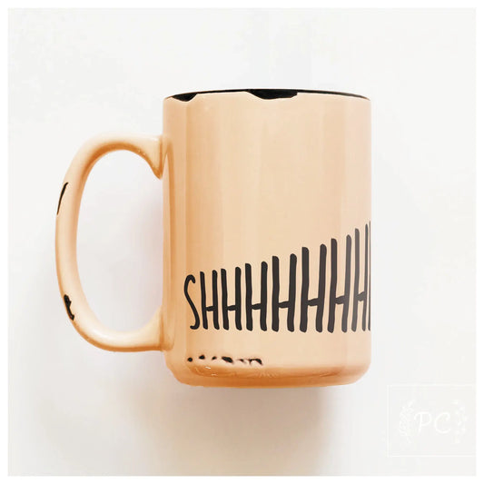 Shhhhhhh | Ceramic Mug: Orange