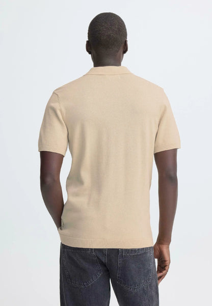 Bhbaron Split Polo Shirt (Oyster Gray)
