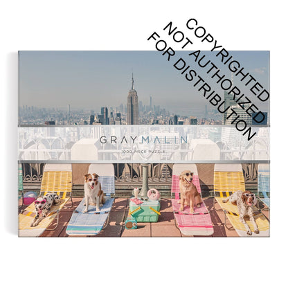 Gray Malin The Dogs of New York City 1000 Piece Puzzle