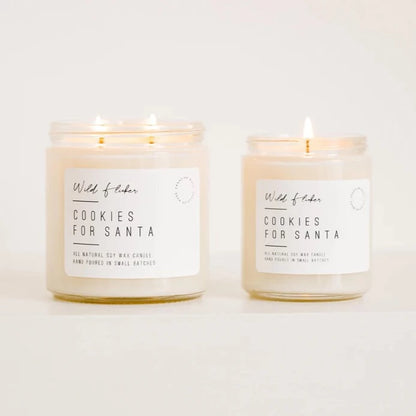 Cookies For Santa Double Wick Candle