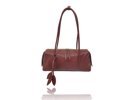 Charlie Shoulder Bag (Burgundy)