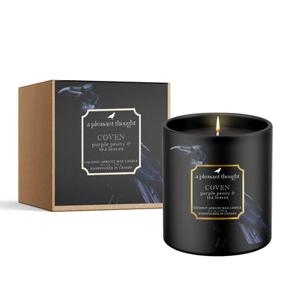 Coven Candle (Purple Peony & Tea Leaves
