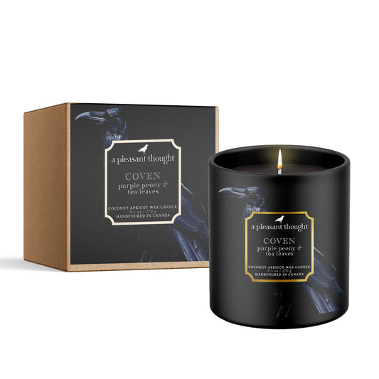 Coven Candle (Purple Peony & Tea Leaves
