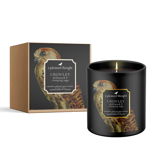 Crowley Candle (Drift Wood & Creeping Sage)
