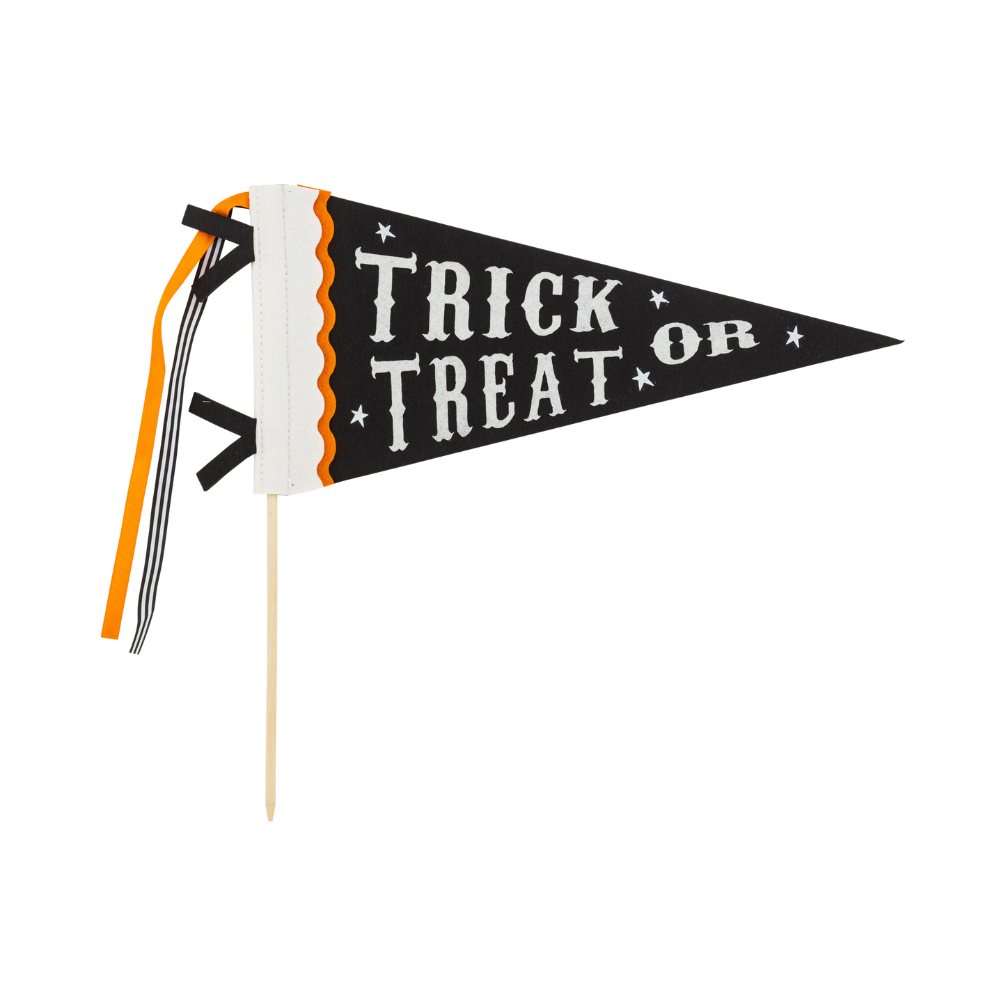 Trick or Treat Felt Pennant