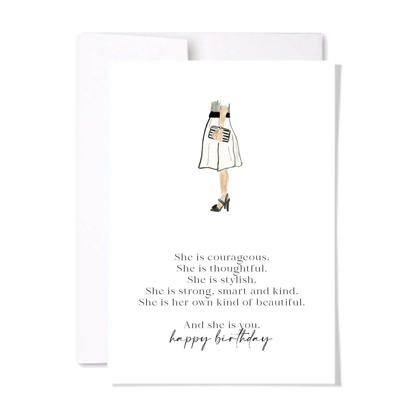 She Is You Birthday Card