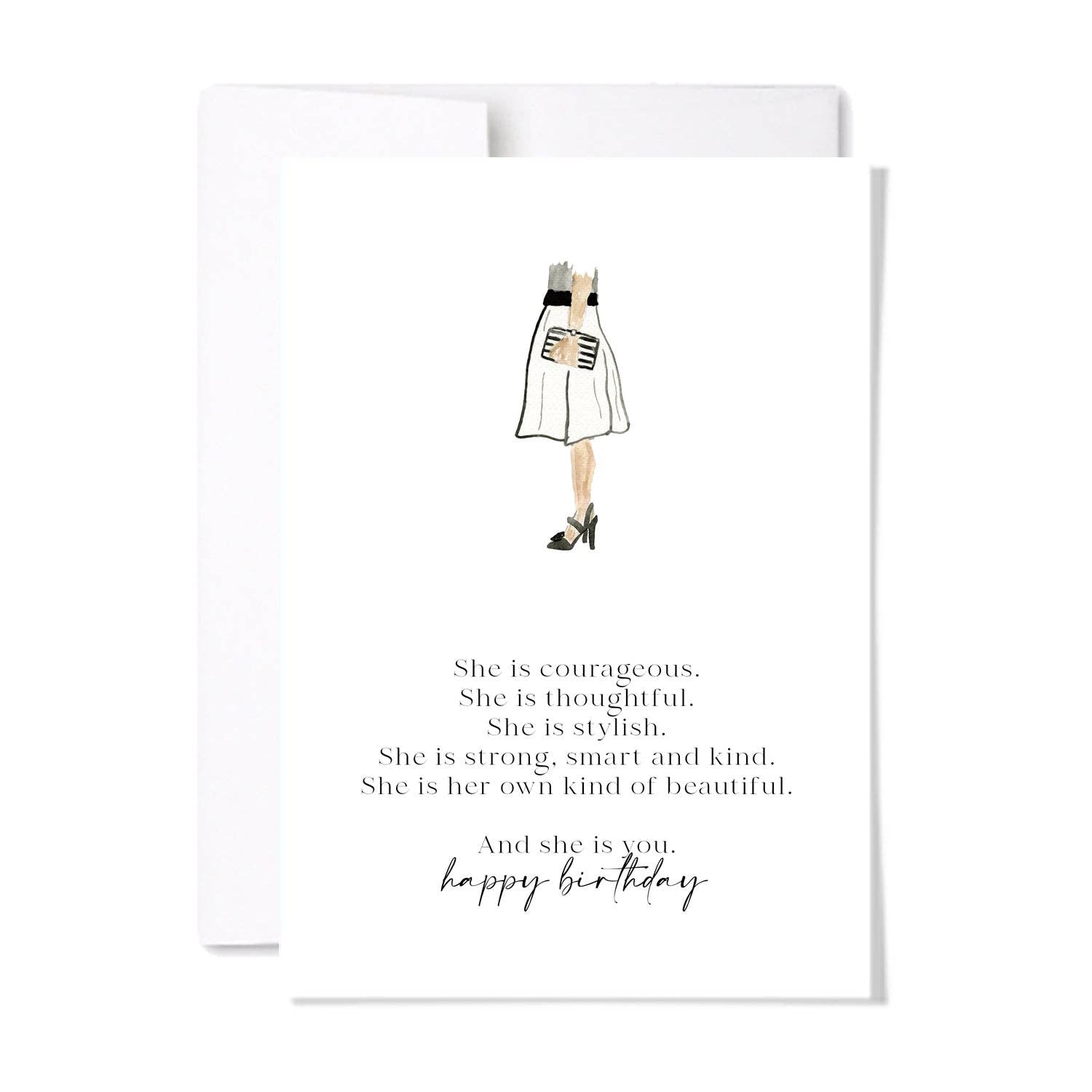 She Is You Birthday Card