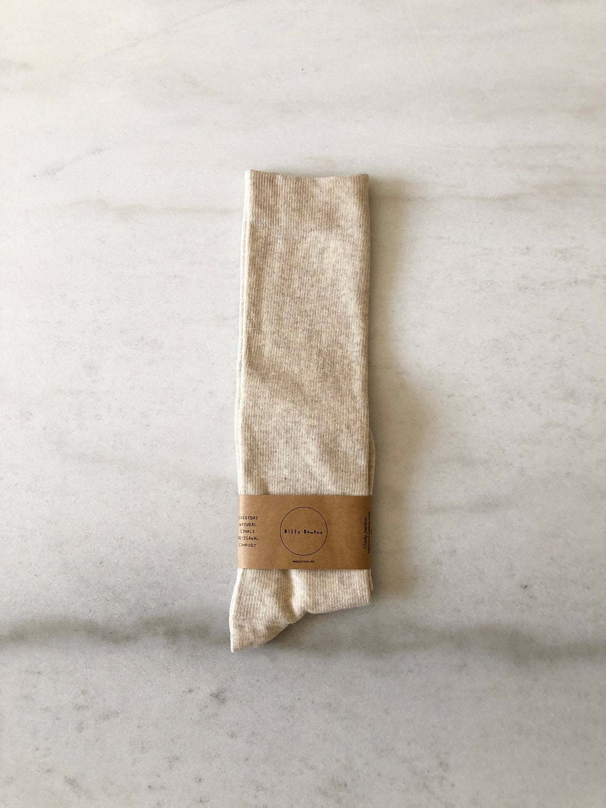 Smart Knee High Socks Oatmeal