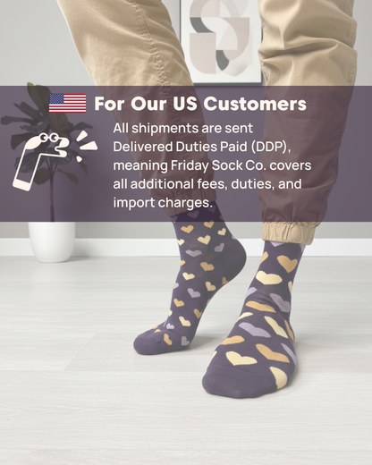Men's Funny Hockey Mid-Calf Socks