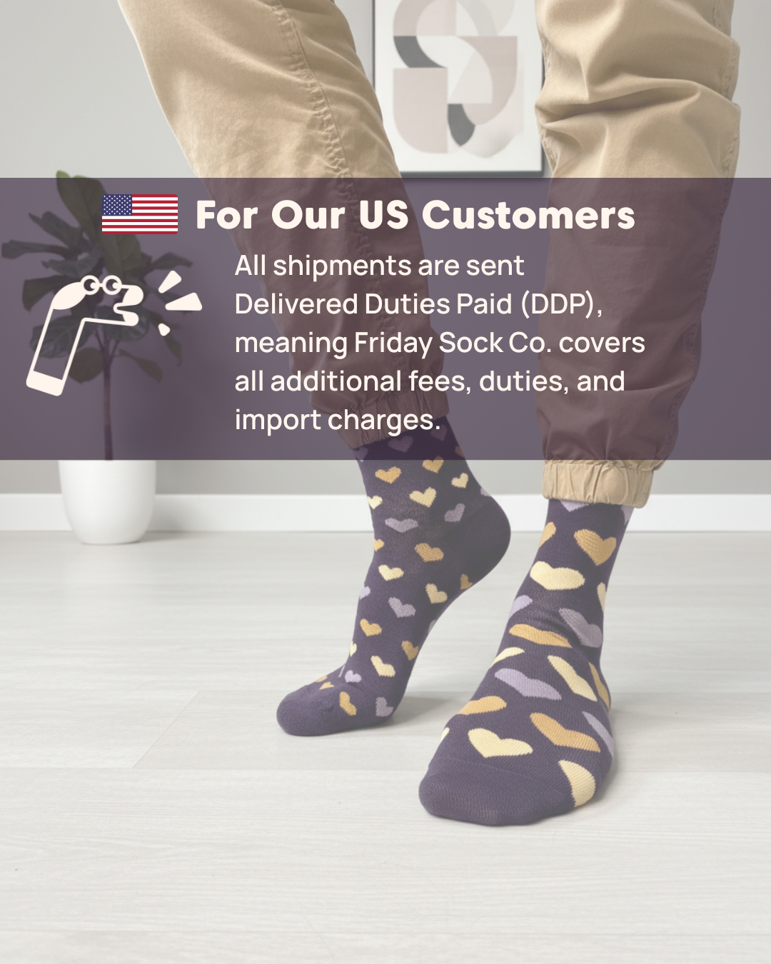 Men's Bacon & Eggs Mid-Calf Socks